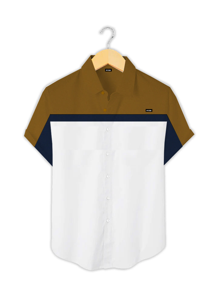 Ryusei Kemeja Hanazawa CMB Brown - Ryusei Shirt Men
