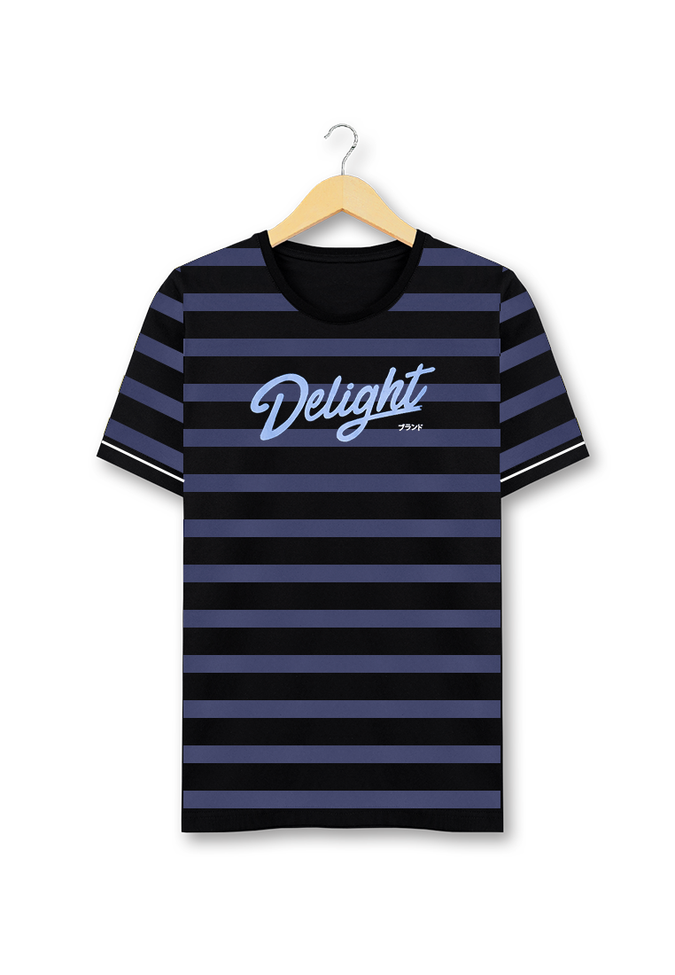 Ryusei Kaos Pria Delight Stripe