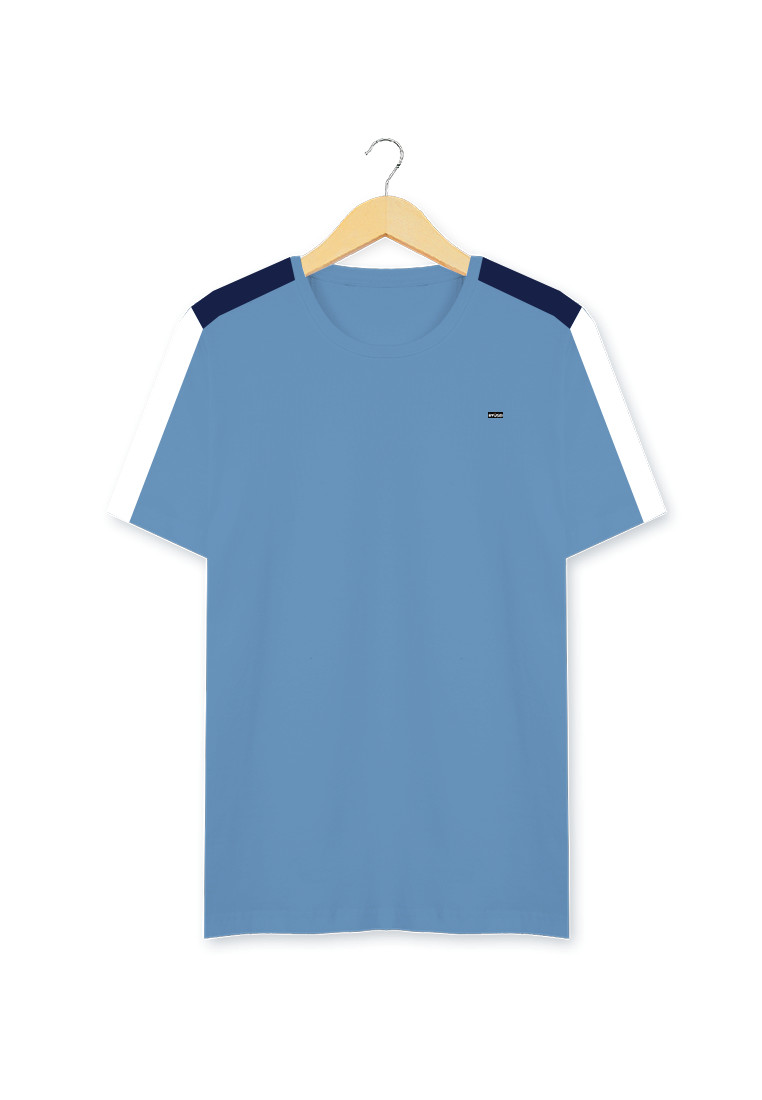 Ryusei Kaos Pria Yasaka CMB Blue Denim