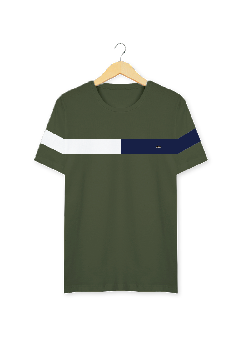 Ryusei Kaos Pria Shimoda CMB Olive Green