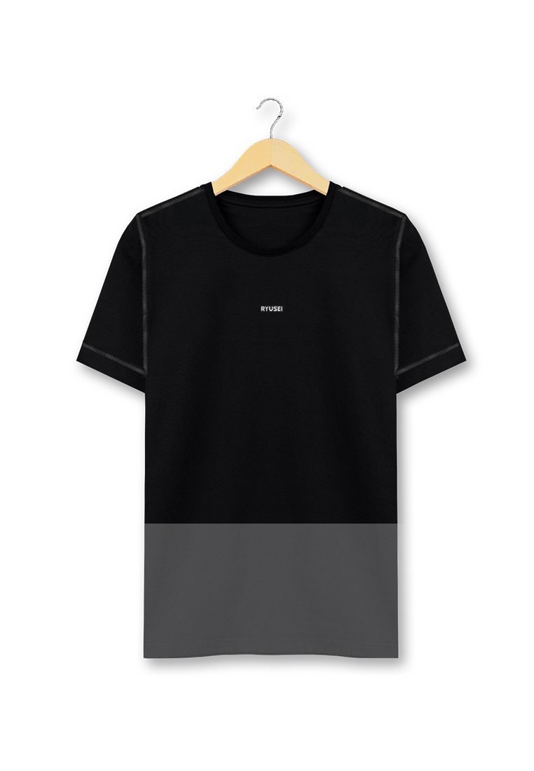 Ryusei Kaos Pria Ginza CMB Black