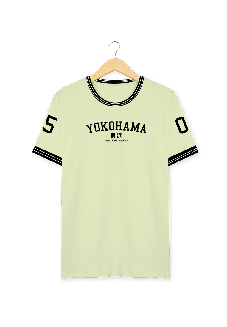 Ryusei Kaos Pria Yokohama Pale Green