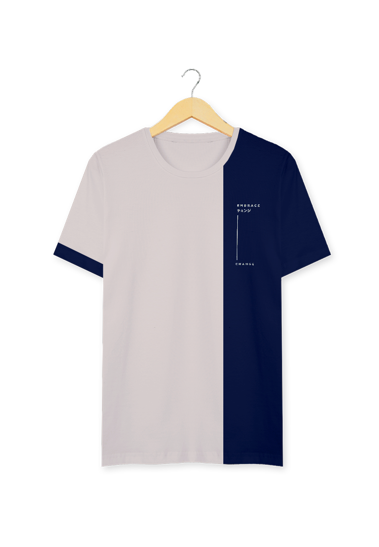 Ryusei Kaos Pria Change Cloud Grey
