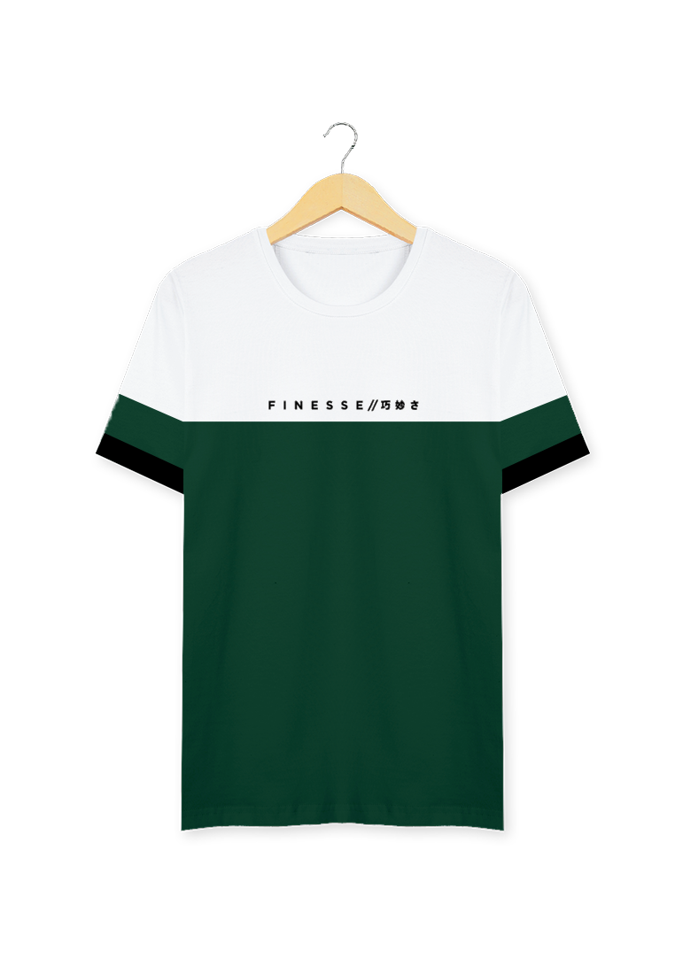 Ryusei Kaos Pria Finesse CMB Green