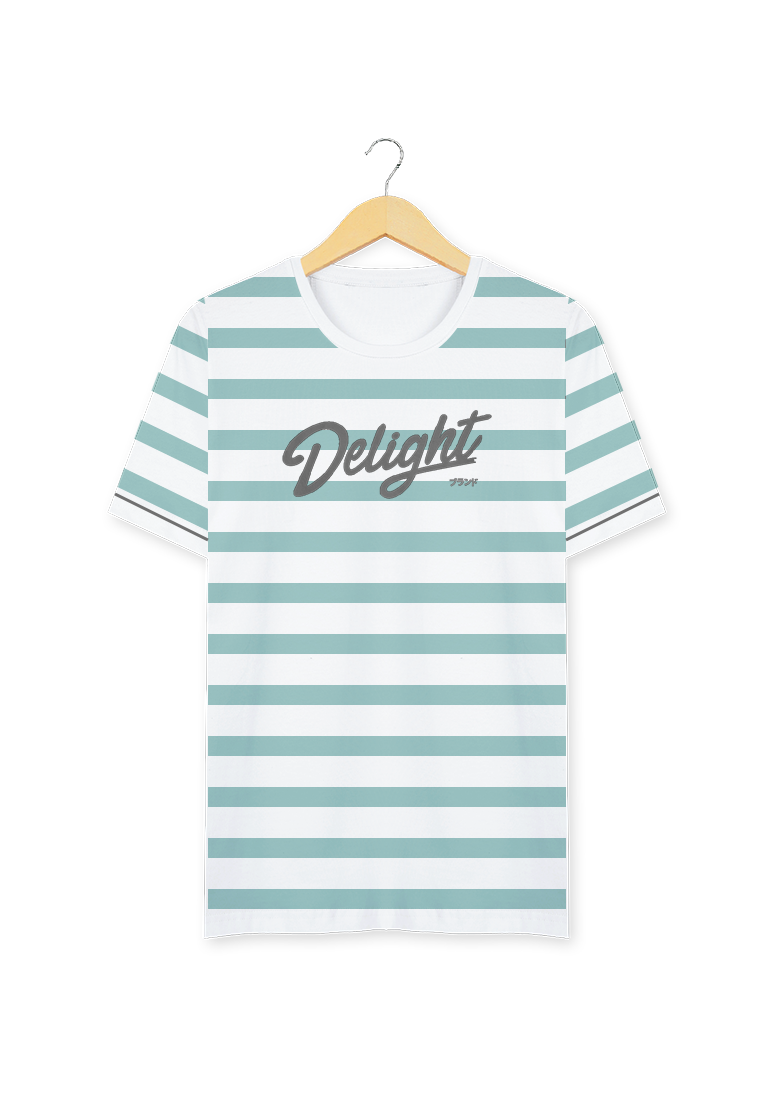 Ryusei Kaos Pria Delight Stripe