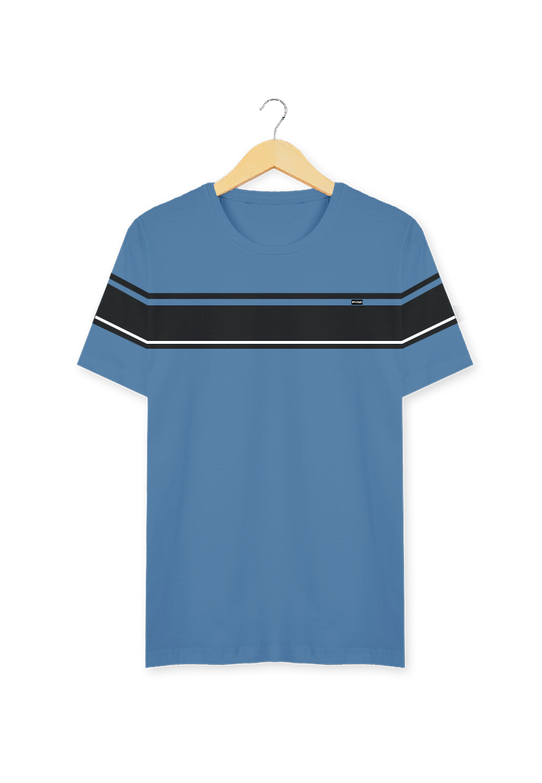 Ryusei Kaos Pria Ishida CMB Blue Denim