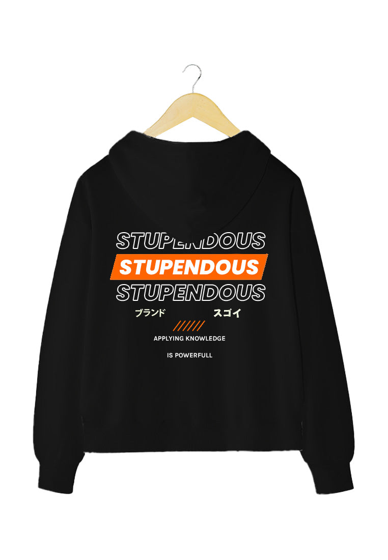 Ryusei Sweater Pria Powerful Black