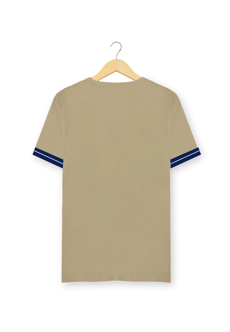 Ryusei Kaos Pria Karasuma CMB Light Brown