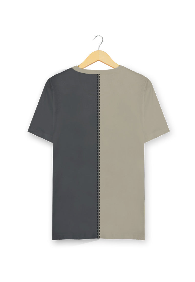 Ryusei Kaos Pria Destly Dusty Brown