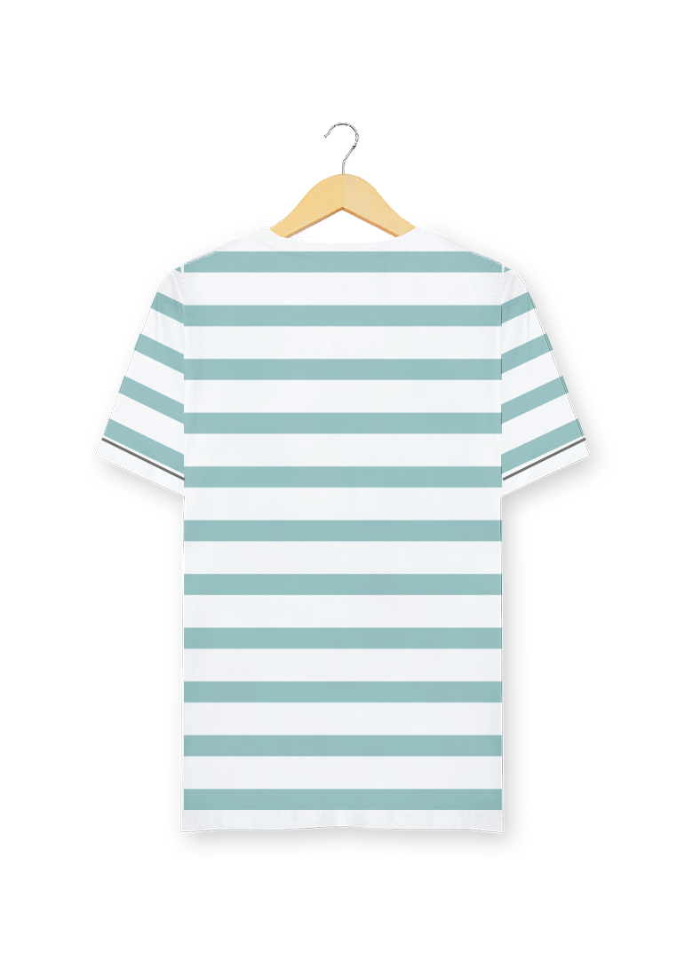 Ryusei Kaos Pria Delight Stripe