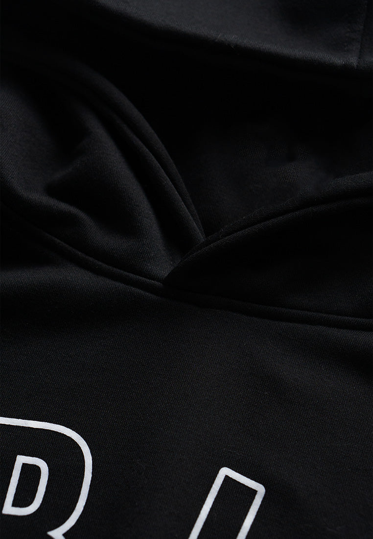 Ryusei Hoodie Boxy Able Full Black