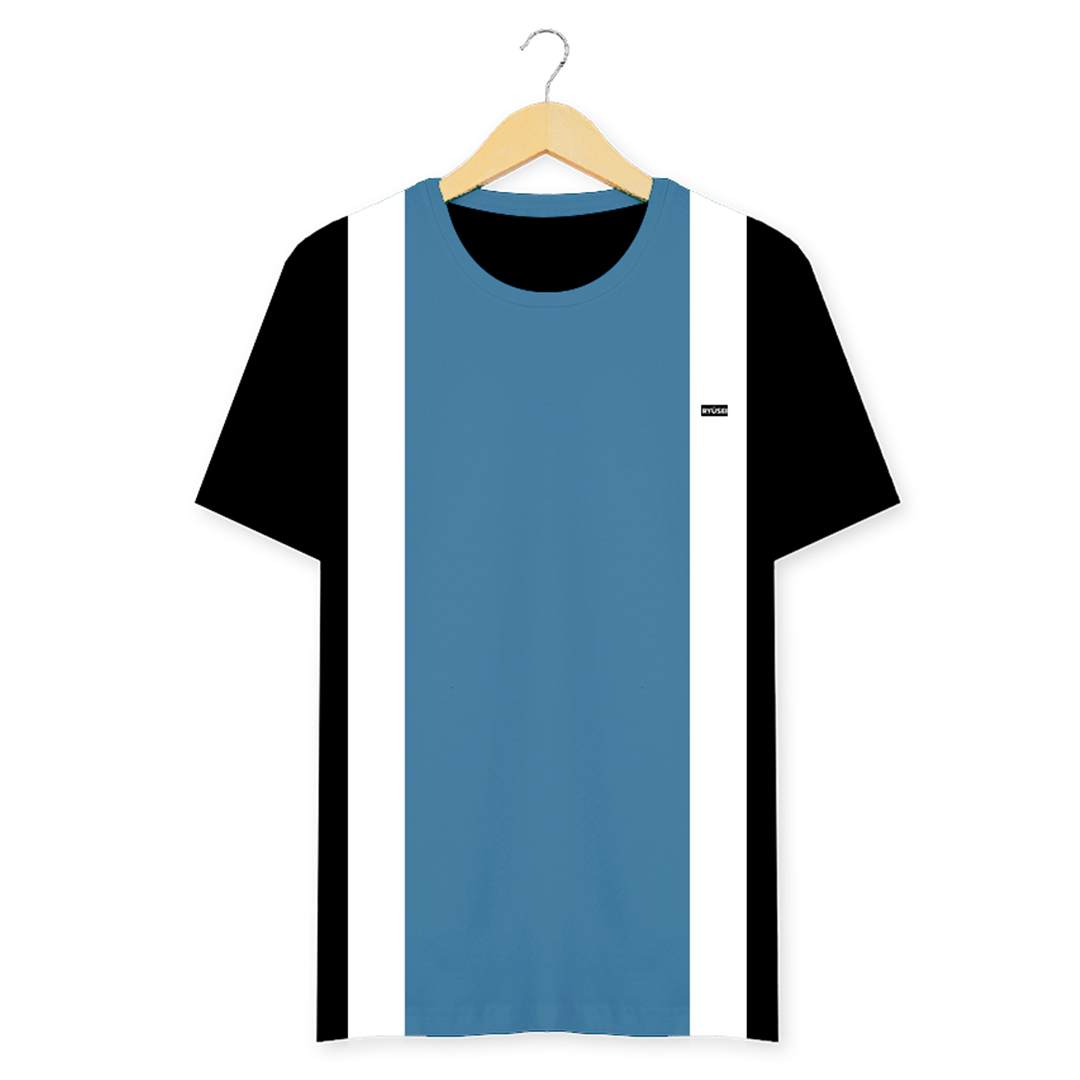 Ryusei Kaos Pria Akata CMB Smoke Blue