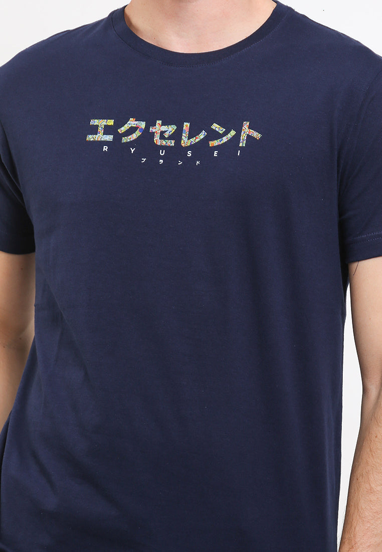 Ryusei Tshirt Tatsuno Navy - Ryusei
