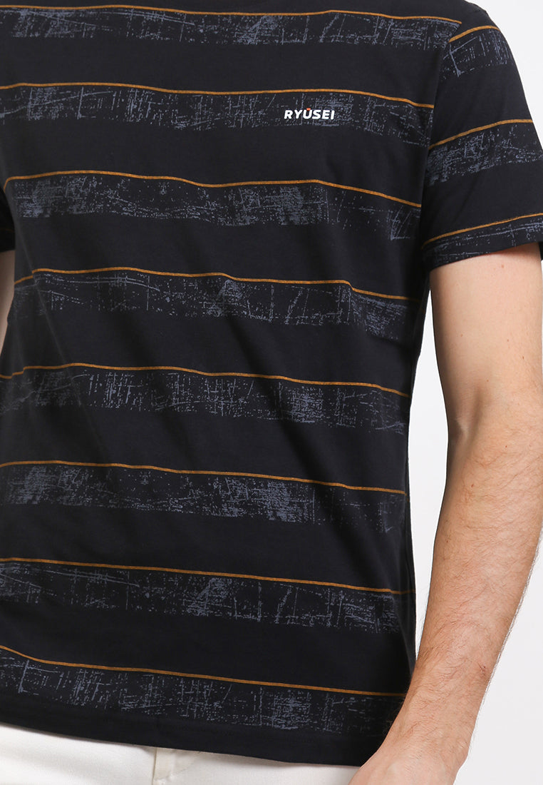 Ryusei Tshirt Mitsu Black