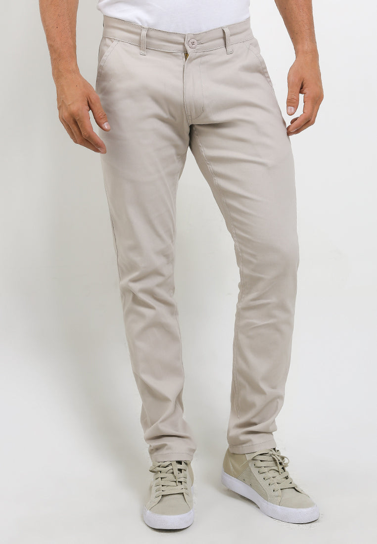 Ryusei Chinos Pants Yamazaki Light Brown - Ryusei