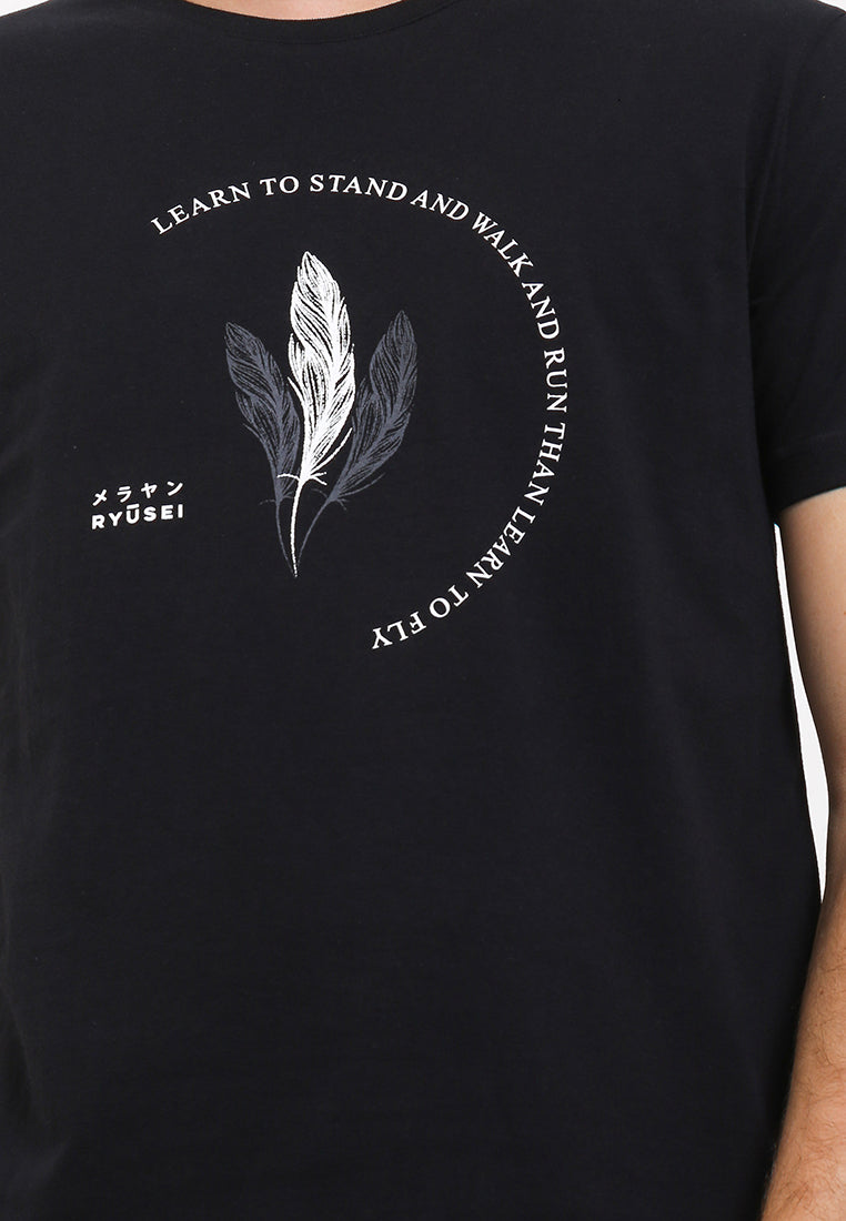 Ryusei Tshirt Hachi Black - Ryusei
