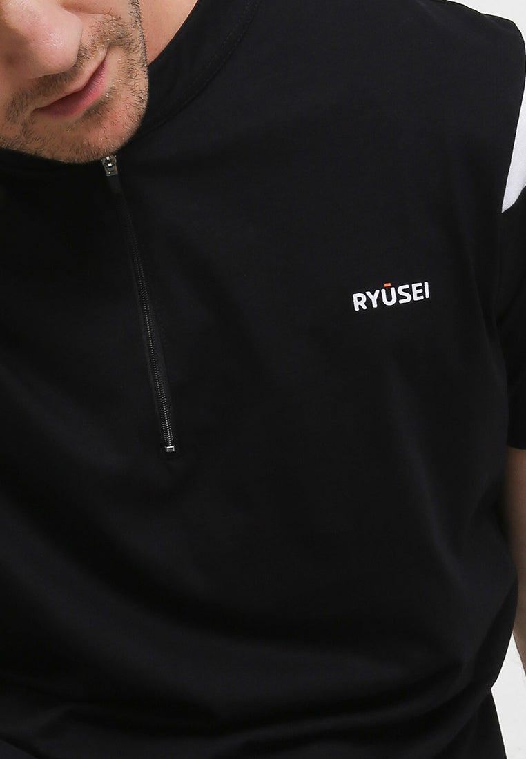 Ryusei Polo Shirt Takuro CMB Black - Ryusei