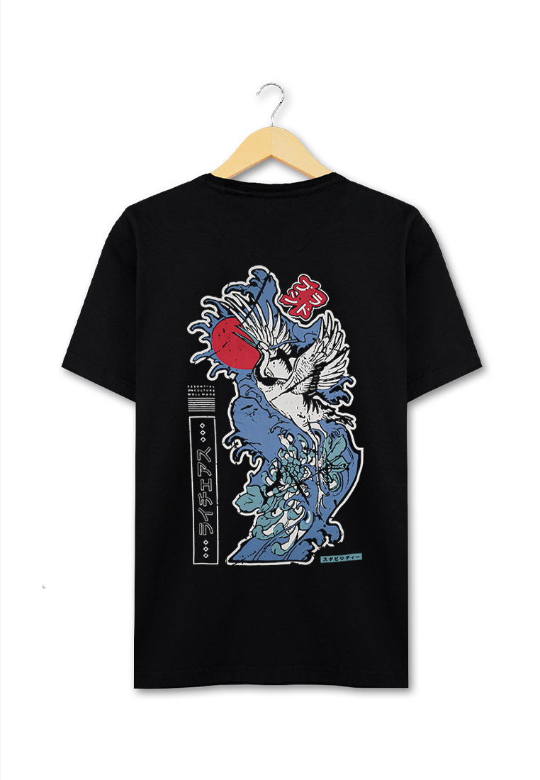 Ryusei Tshirt Kamagaya Black - Ryusei T-Shirt
