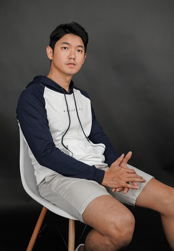 Ryusei Sweater Hoodie Takagi CMB White - Ryusei