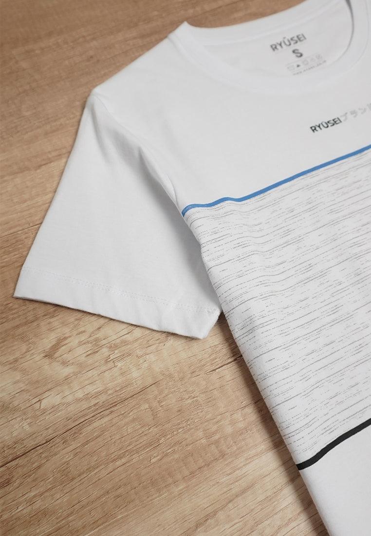 Ryusei Tshirt Shima White - Ryusei T-Shirt