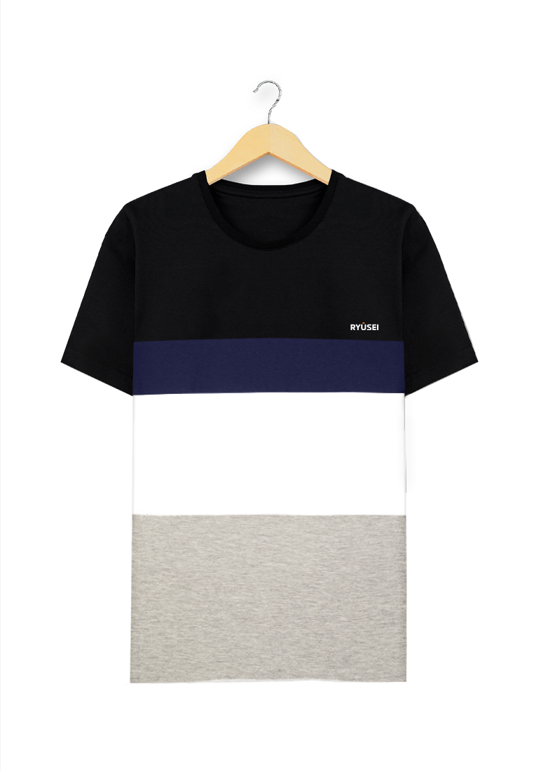 Ryusei Tshirt Matsudo Combo Black - Ryusei Tshirt Men