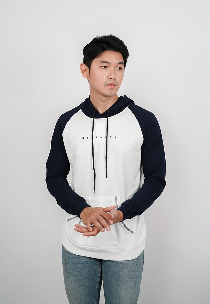 Ryusei Sweater Hoodie Takagi CMB White - Ryusei