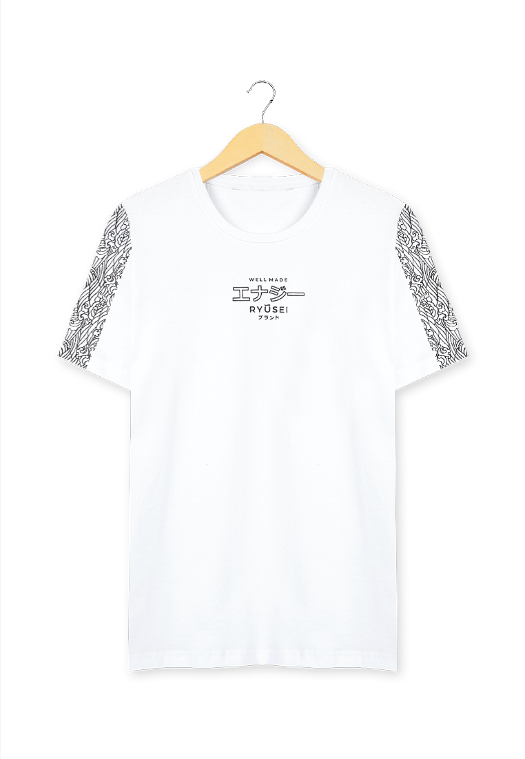 Ryusei Tshirt Well Made White - Ryusei Tshirt Men