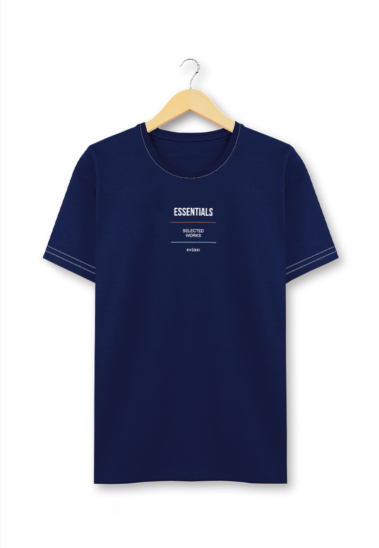 Ryusei Tshirt Selected Works Navy - Ryusei