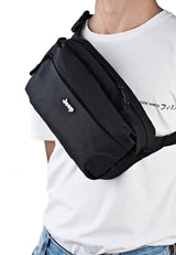 { Jeep } Waist Bag JP UT 641 Black - Ryusei