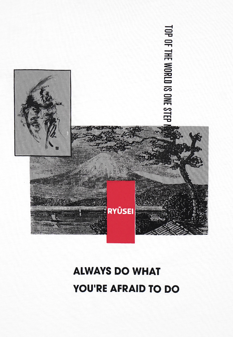 Ryusei Tshirt Kenjiro White - Ryusei