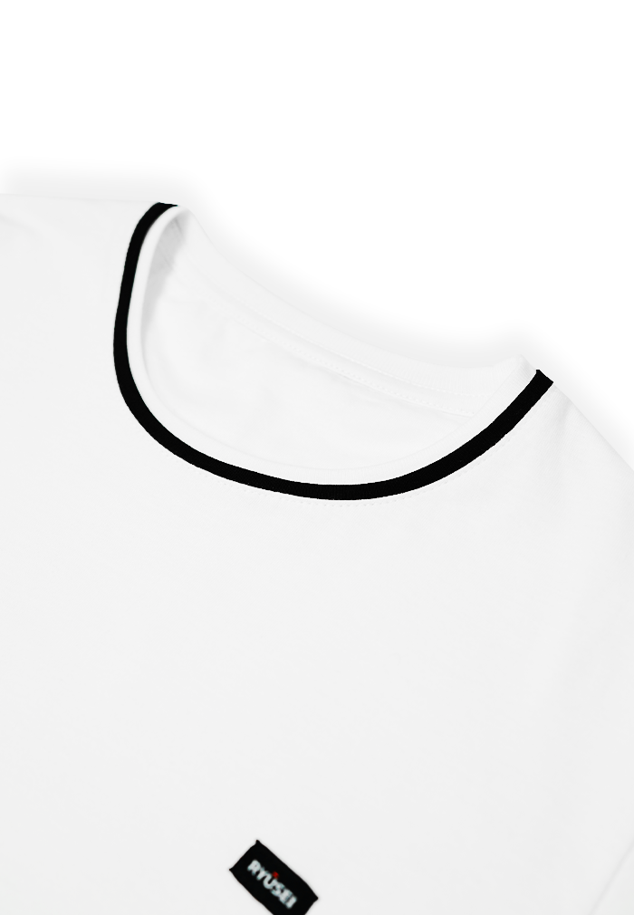Ryusei Tshirt Satoshi Stripe Black - Ryusei
