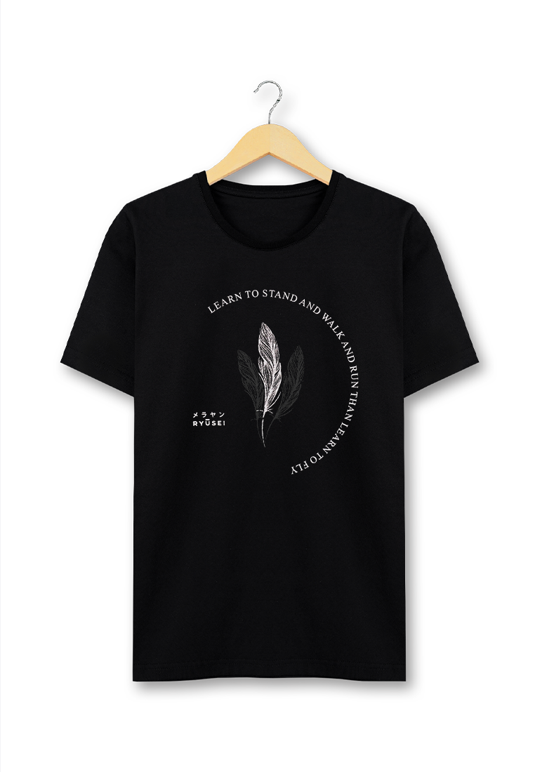 Ryusei Tshirt Hachi Black - Ryusei