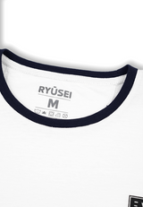 Ryusei Tshirt Existence Stripe Navy - Ryusei