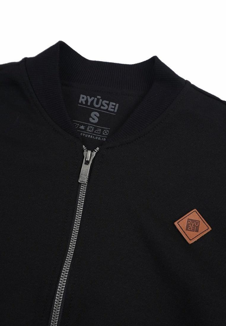 Ryusei Jacket Bomber Black - Ryusei