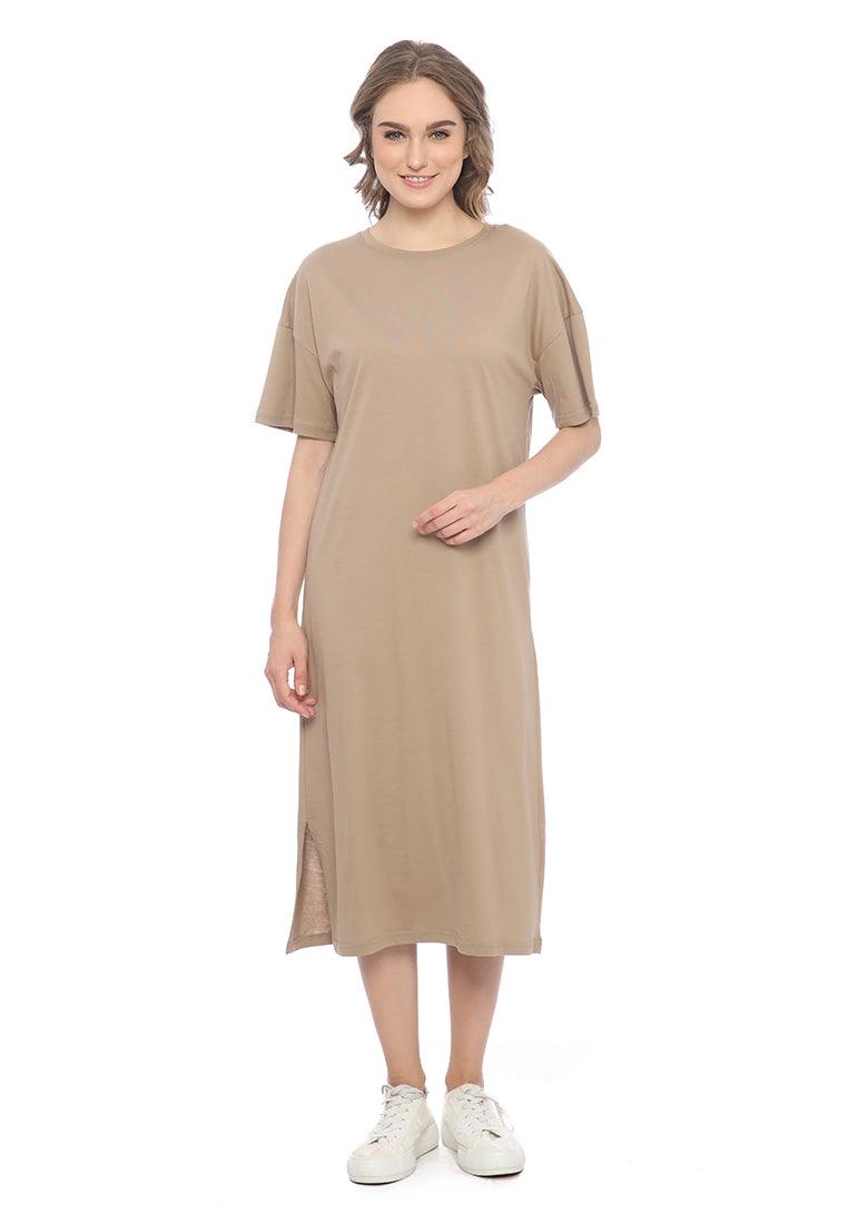 Ryusei Dress Oversize Akimi Light Brown - Ryusei