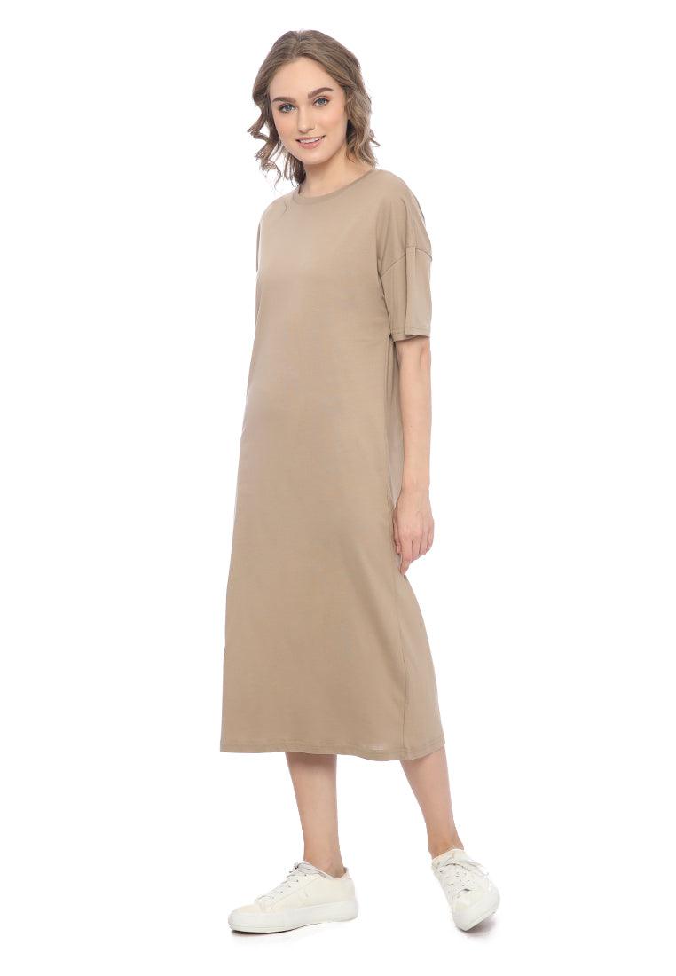 Ryusei Dress Oversize Akimi Light Brown - Ryusei