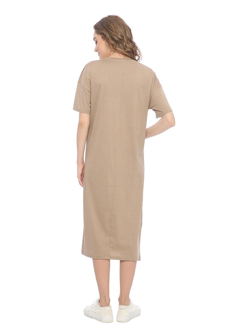 Ryusei Dress Oversize Katana Light Brown - Ryusei
