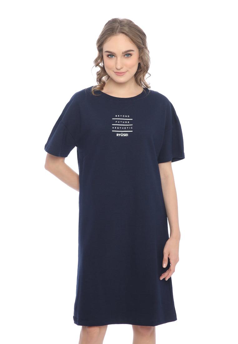 Ryusei Dress Oversize Natsumi Navy - Ryusei