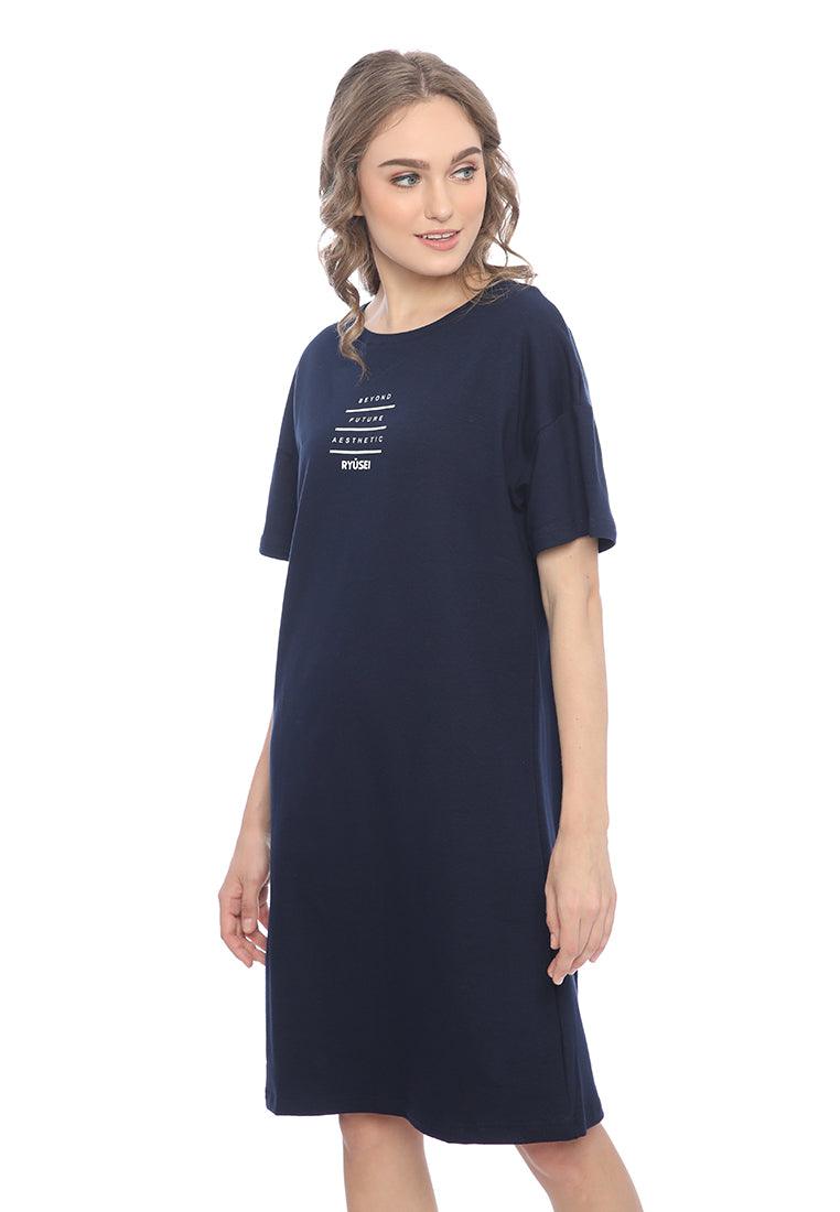 Ryusei Dress Oversize Natsumi Navy - Ryusei