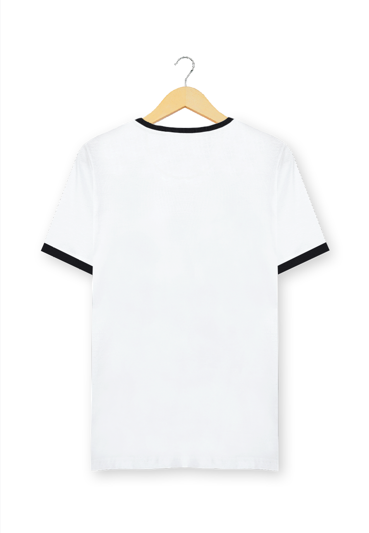 Ryusei Tshirt Existence Stripe Black - Ryusei