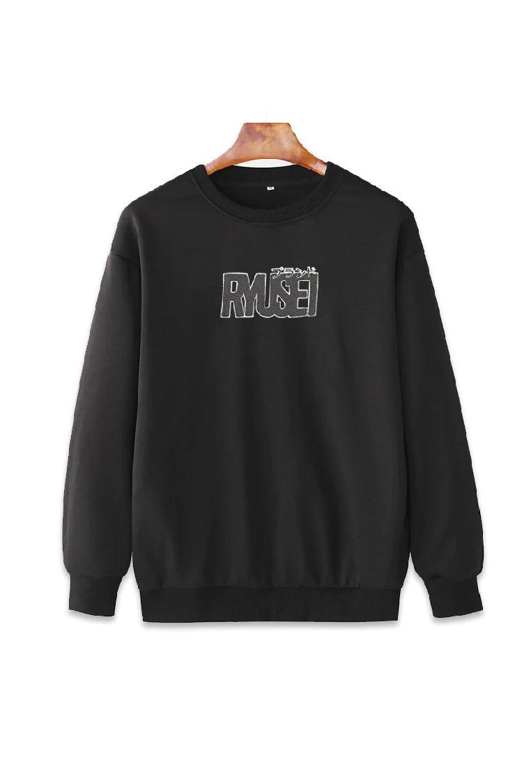Ryusei Sweater Ishigaki Black - Ryusei Sweater