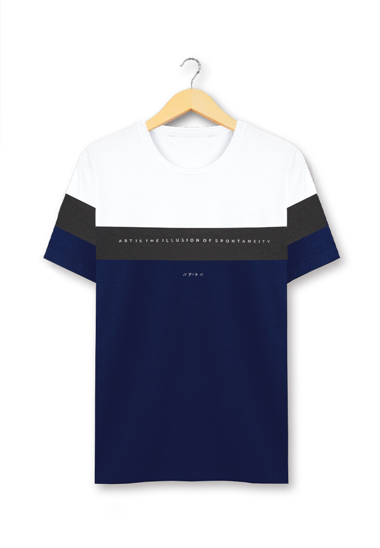 Ryusei Tshirt Ilussion CMB Navy - Ryusei