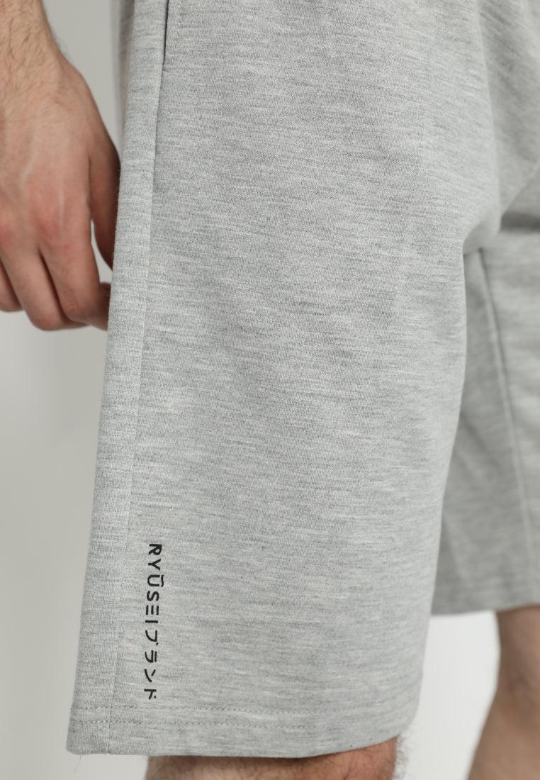 Ryusei Short Pants Geo Grey - Ryusei