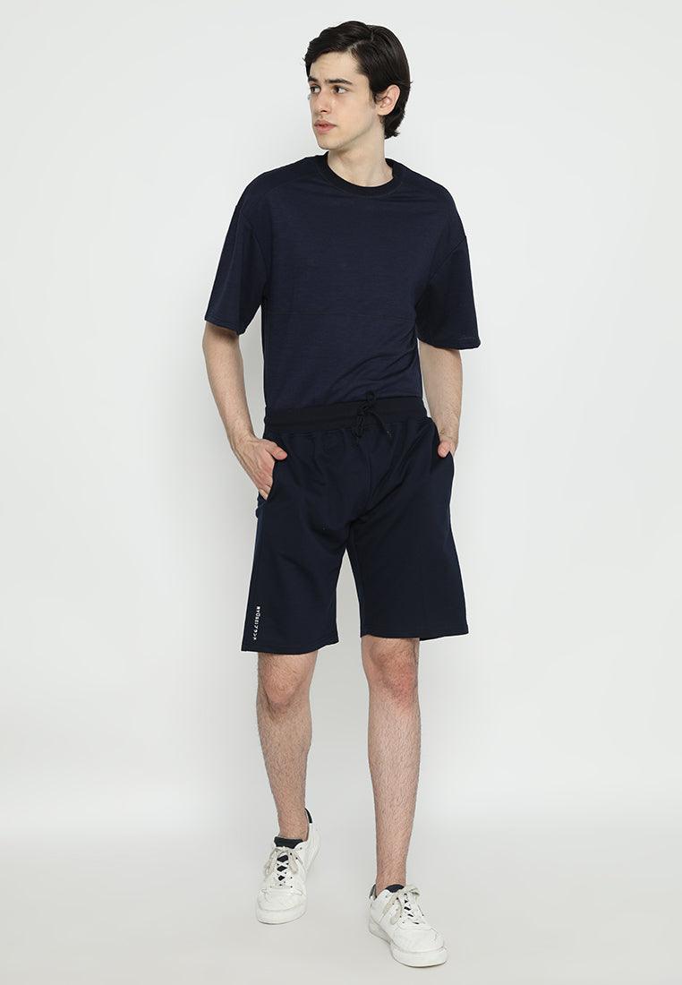 Ryusei Short Pants Geo Navy - Ryusei