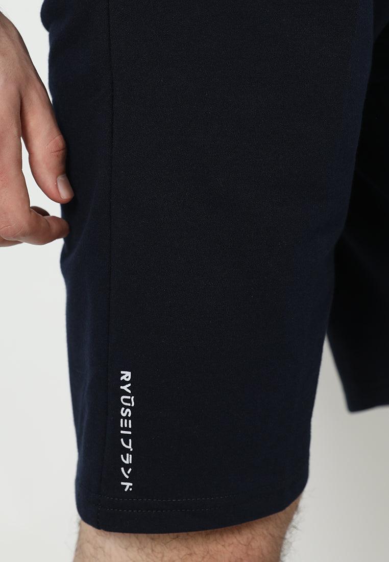 Ryusei Short Pants Geo Navy - Ryusei