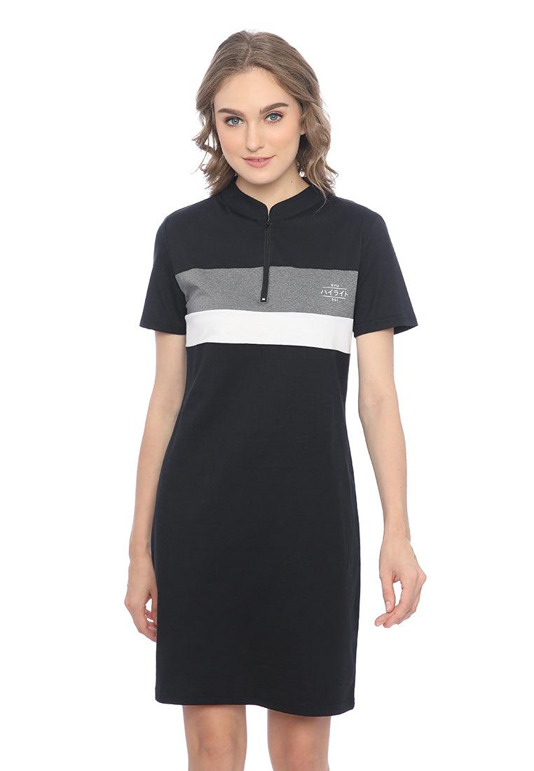 Ryusei Polo Dress Akune Black - Ryusei