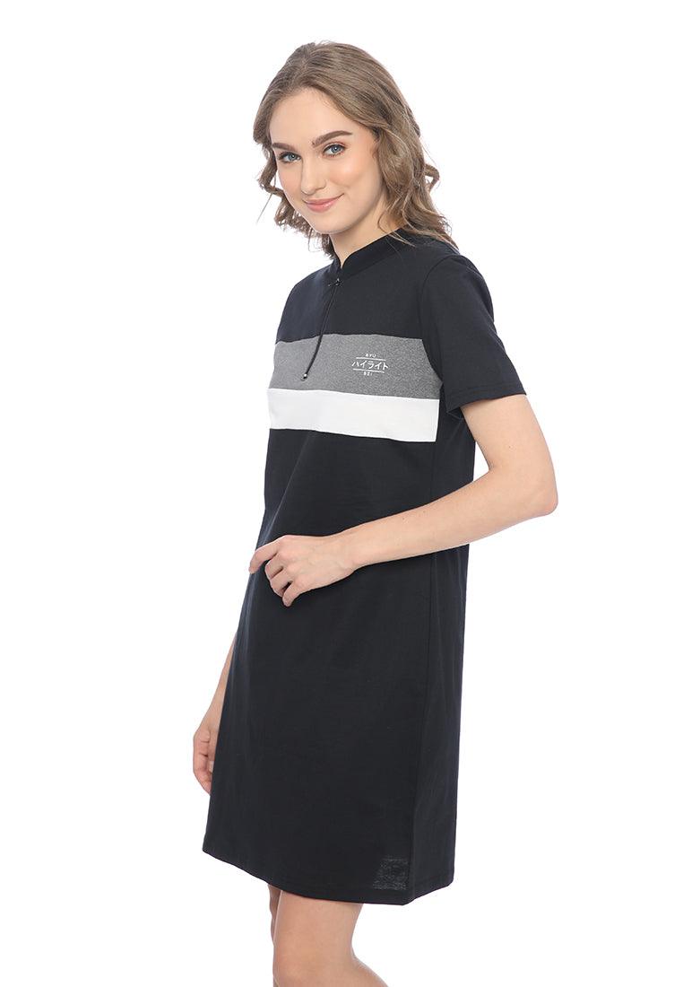 Ryusei Polo Dress Akune Black - Ryusei