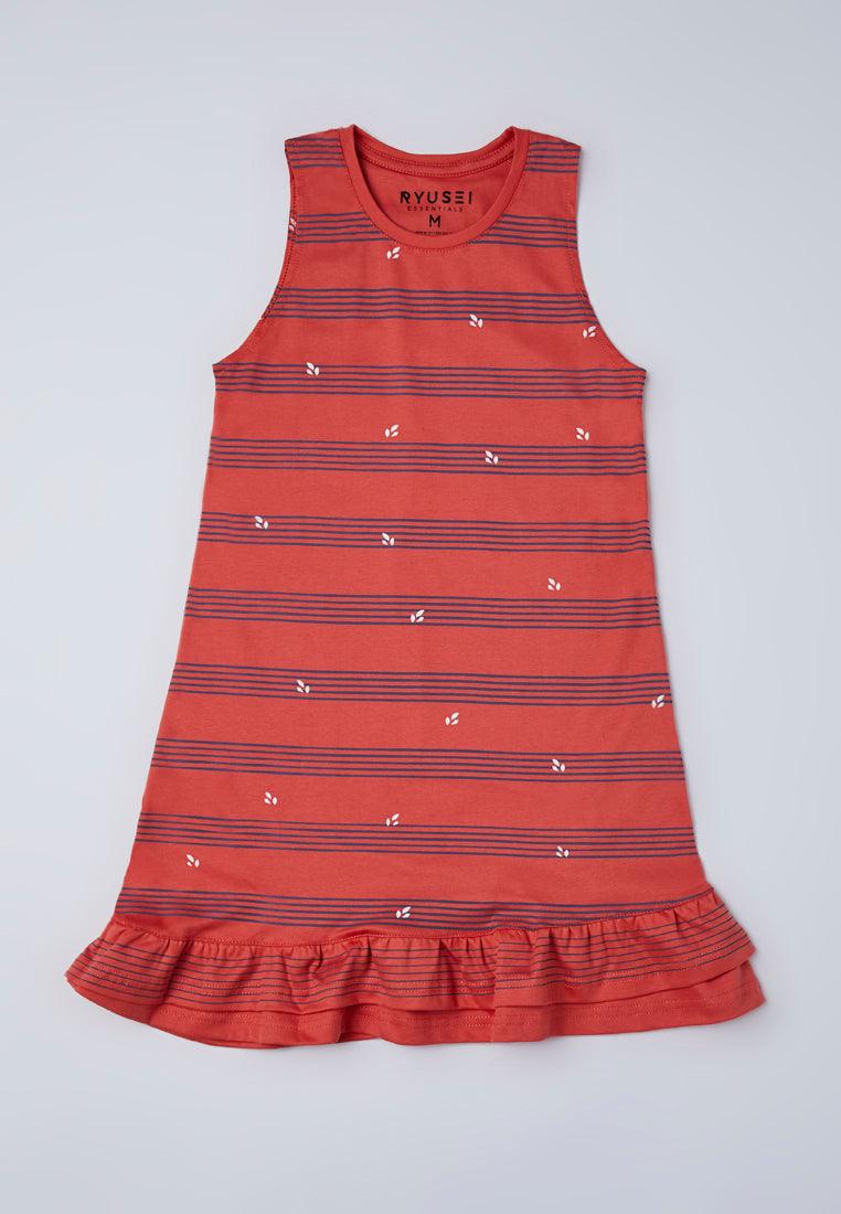 Ryusei Dress Kids Ichiko Orange - Ryusei Dress