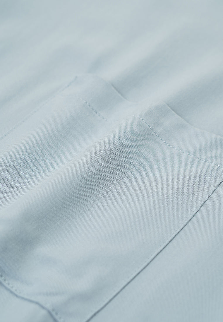 Ryusei Kemeja Pantai Rei Pocket Blue - Ryusei