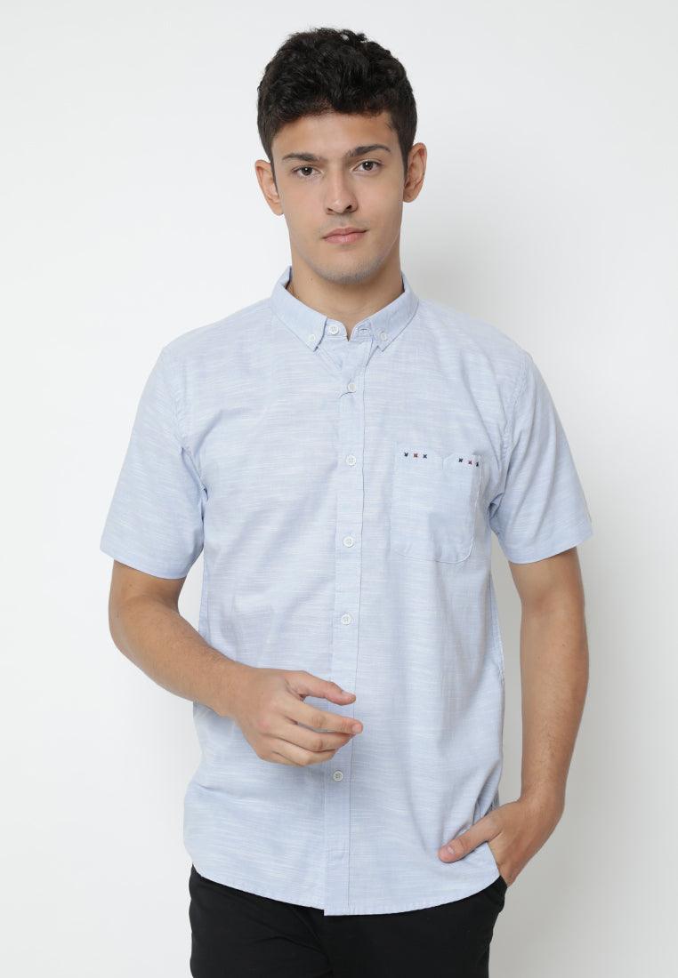 Sht Men Riyeko Light Blue - Ryusei Shirt Men
